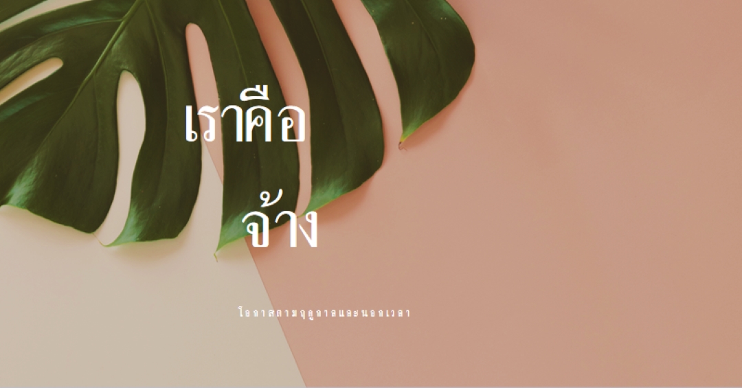 เรากําลังจ้างพนักงานประจําตามฤดูกาล pink modern-simple