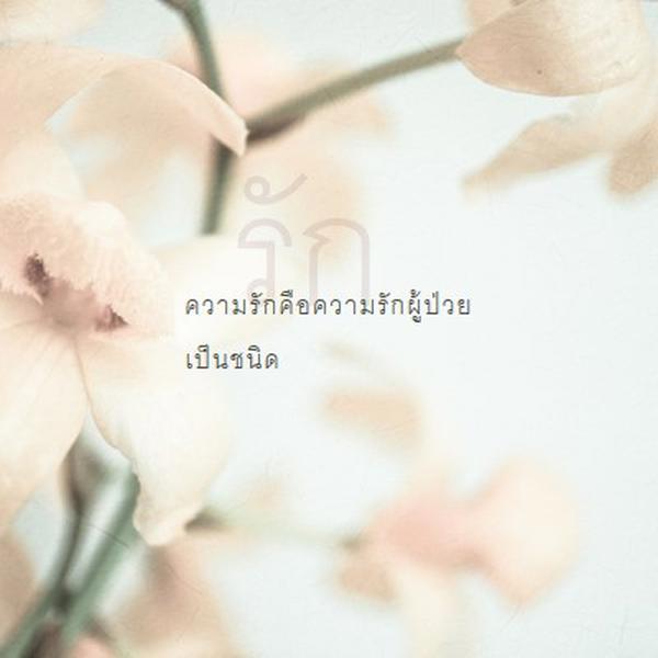 บันทึกความรัก white modern-simple