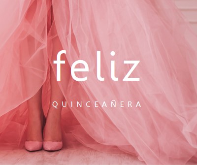 สี Quinceanera pink modern-simple