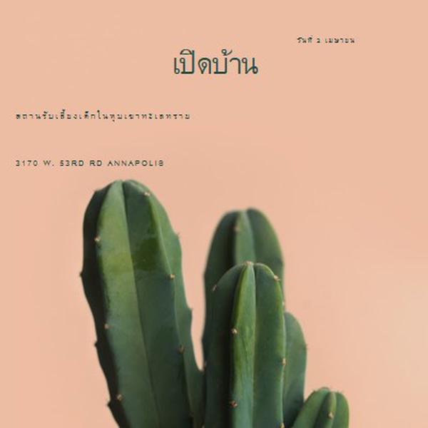 เปิดบ้าน 3 เมษายน pink modern-simple