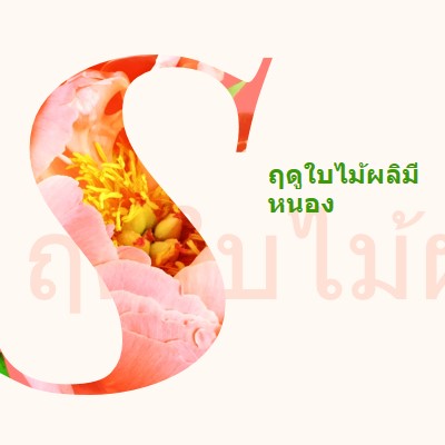 พรีนนิ่งในฤดูใบไม้ผลิ pink vintage-botanical