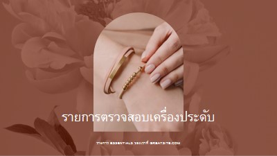 รายการตรวจสอบเครื่องประดับ pink organic-boho