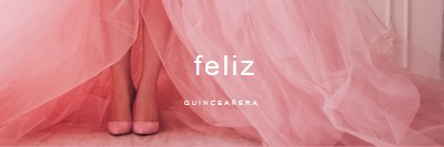 สี Quinceanera pink modern-simple