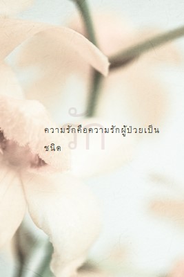 บันทึกความรัก white modern-simple