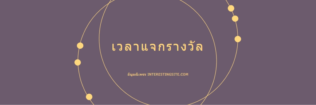 ได้เวลาแจกรางวัลแล้ว purple modern-simple