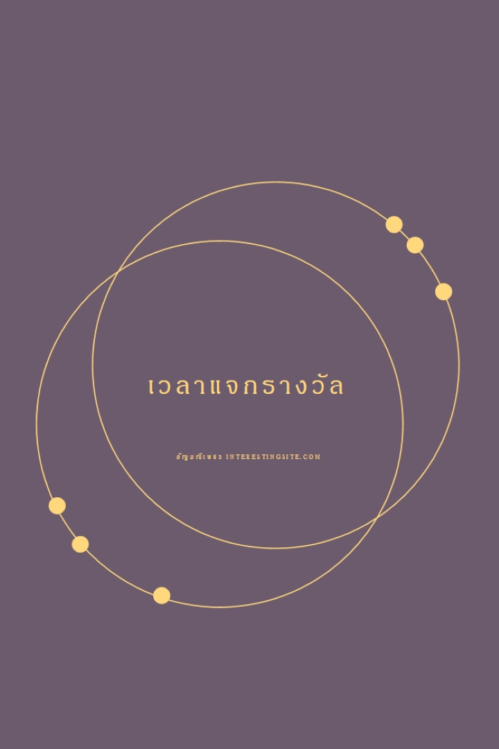 ได้เวลาแจกรางวัลแล้ว purple modern-simple