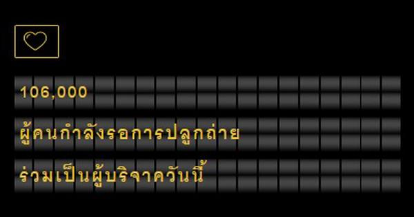 เป็นผู้บริจาคอวัยวะวันนี้ black modern-bold