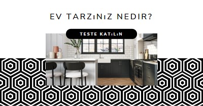 Ev tarzınız white modern-geometric-&-linear