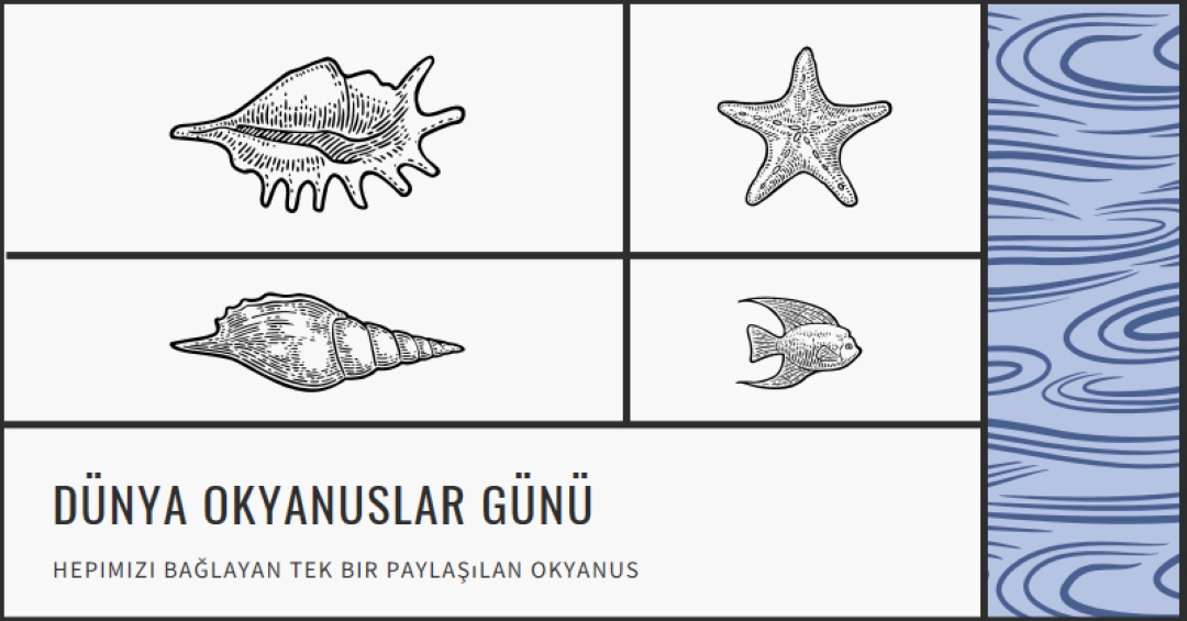 Dünya Okyanuslar Gününüz Kutlu Olsun white vintage-retro