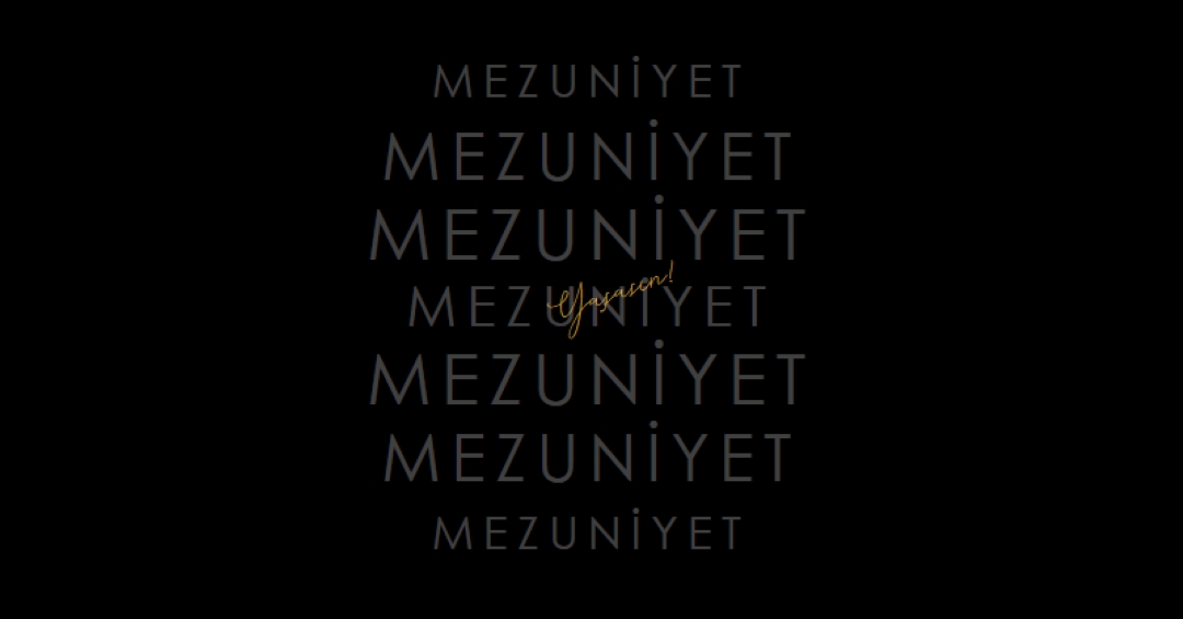 Mezuniyet için yay black modern-simple