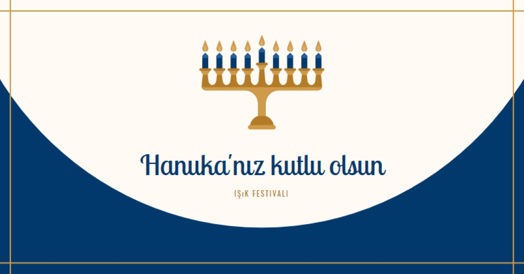 Menorah aura white modern-color-block