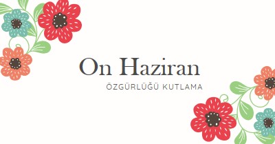 Çiçek açan Haziran white organic-boho