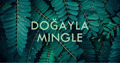 Doğayla bir araya green modern-simple