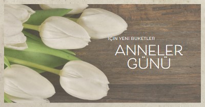 Annenin buketi brown modern-simple