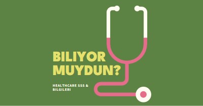 Biliyor muydunuz? green modern-bold