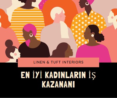 En iyi kadın işletmesi black modern-bold