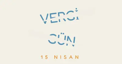 Vergi Günü'nü unutmayın gray modern-simple