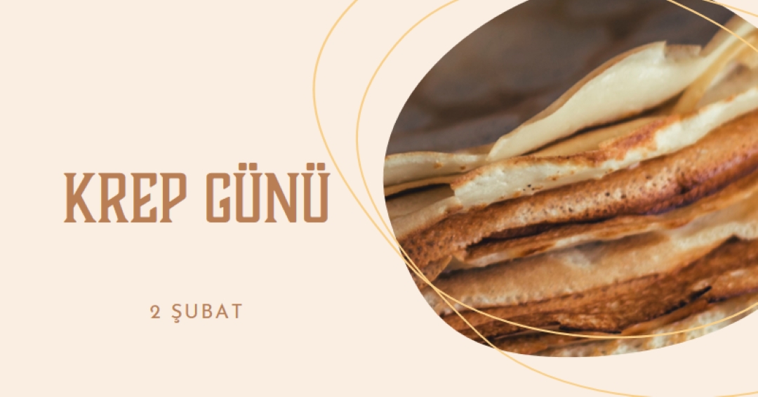 Bu bir krep günü. brown organic-simple
