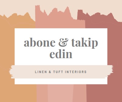 Gün batımı örneği pink organic-boho