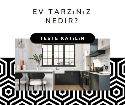 Ev tarzınız white modern-geometric-&-linear