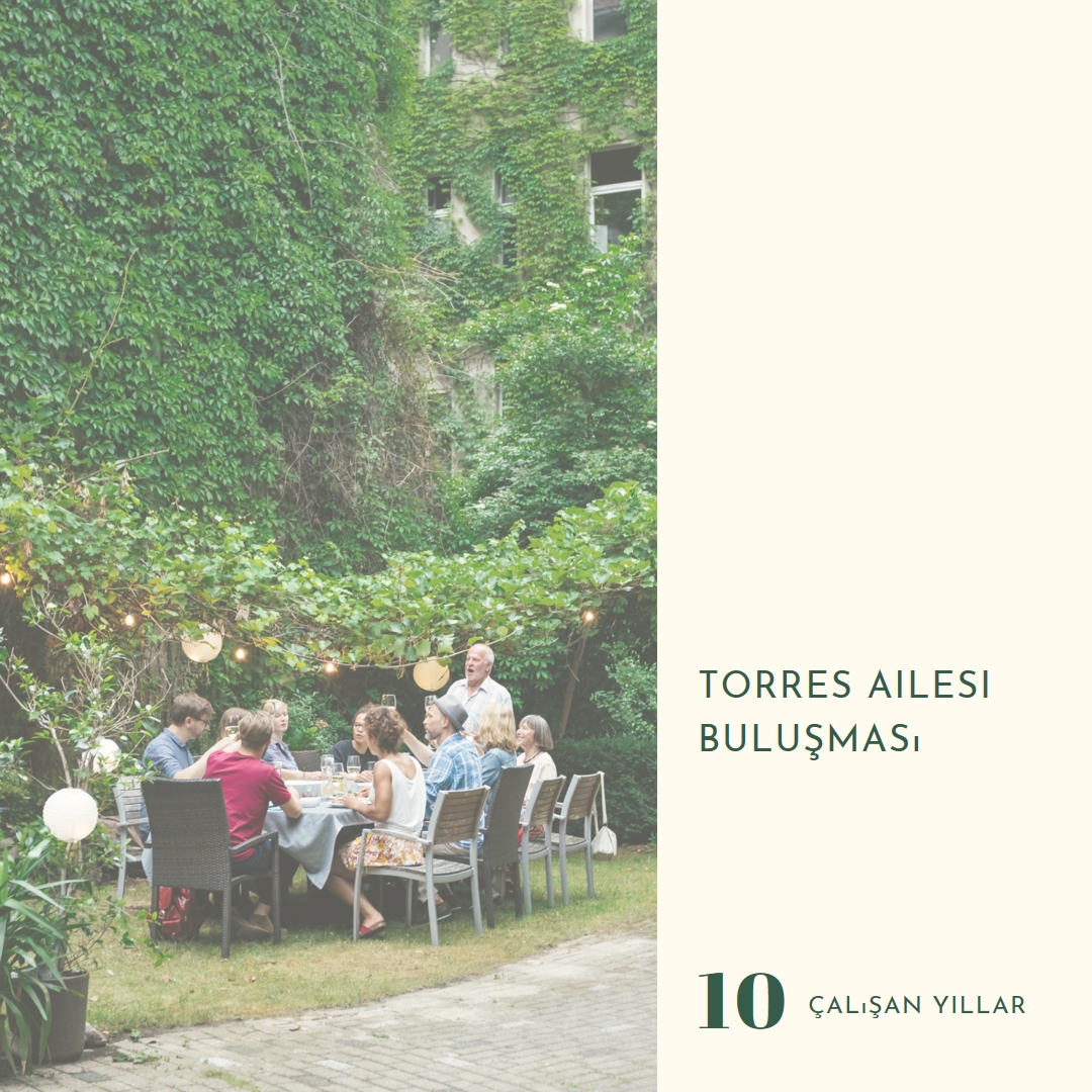 Aile yemeği green modern-simple