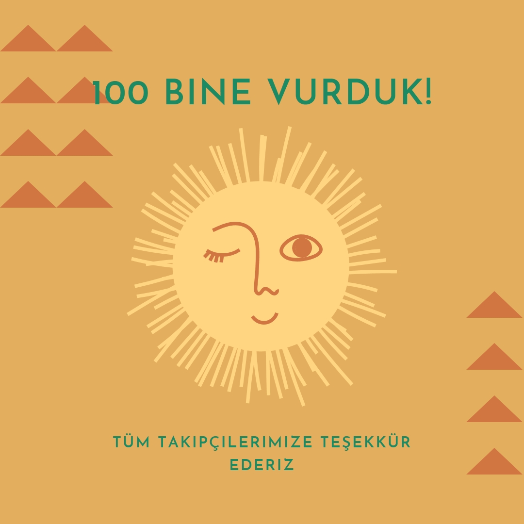Sen benim güneş ışığımsın orange organic-boho
