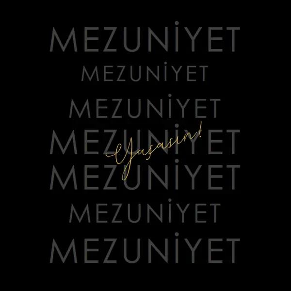 Mezuniyet için yay black modern-simple