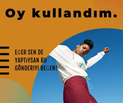 Sesinizi duyun orange modern-bold