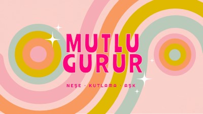 Neşe, kutlama, aşk pink vintage-retro