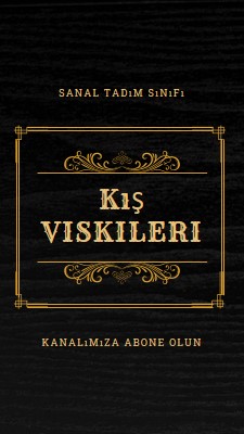 Kış viskileri black vintage-retro