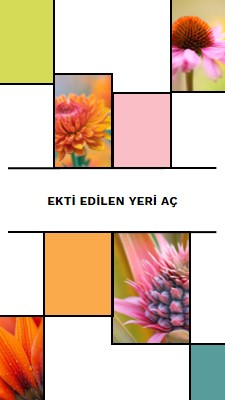 Ekildiğin yerde çiçek aç white modern-geo-&-linear