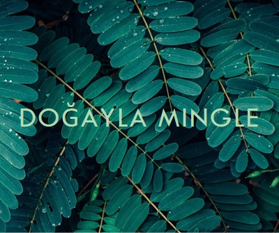 Doğayla bir araya green modern-simple