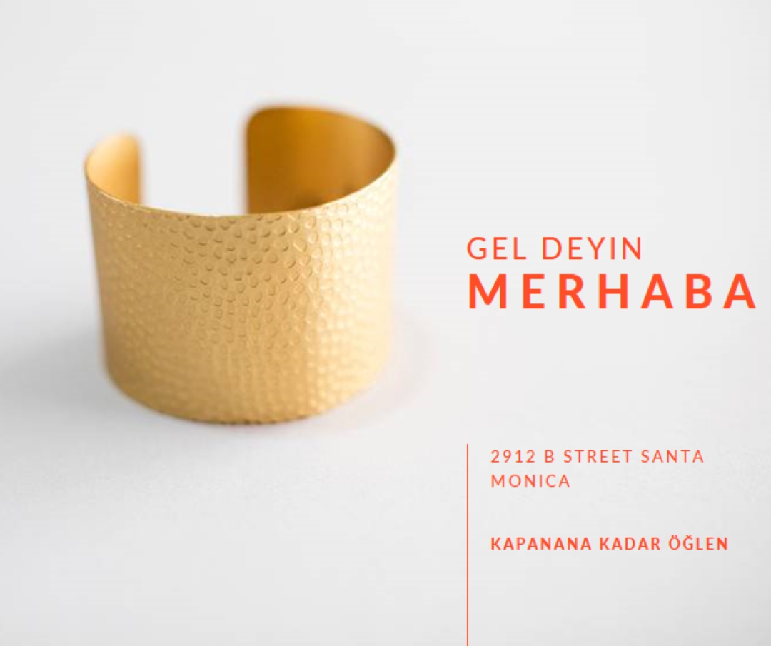 Gelip merhaba deyin white modern-bold