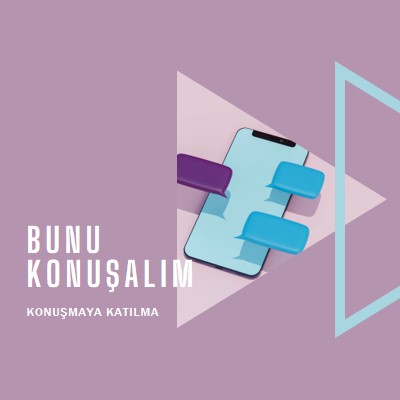 Konuşma başlatıcı purple modern-geometric-&-linear