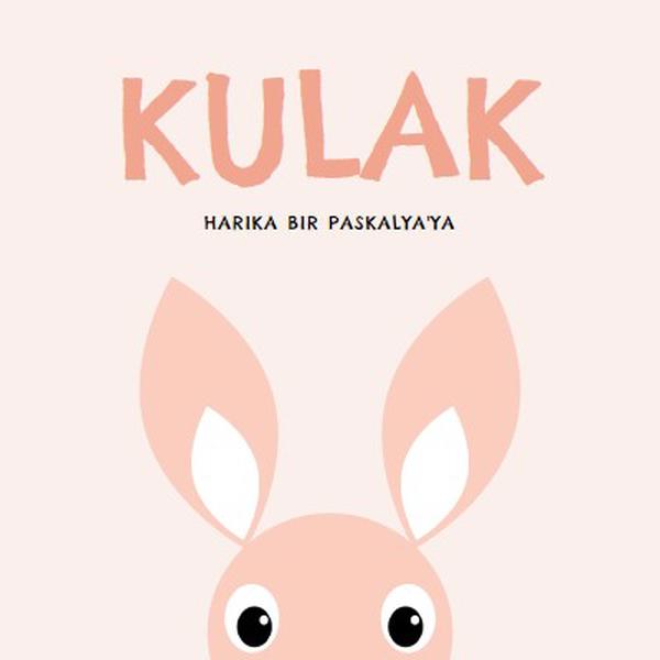 Harika bir Paskalya'ya pink whimsical-color-block