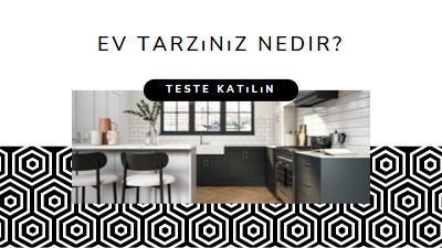 Ev tarzınız white modern-geometric-&-linear