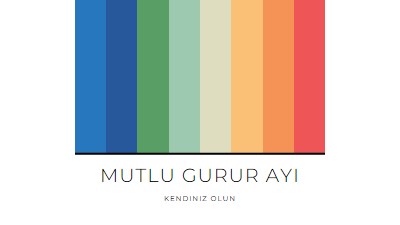 Kendiniz olun white modern-simple