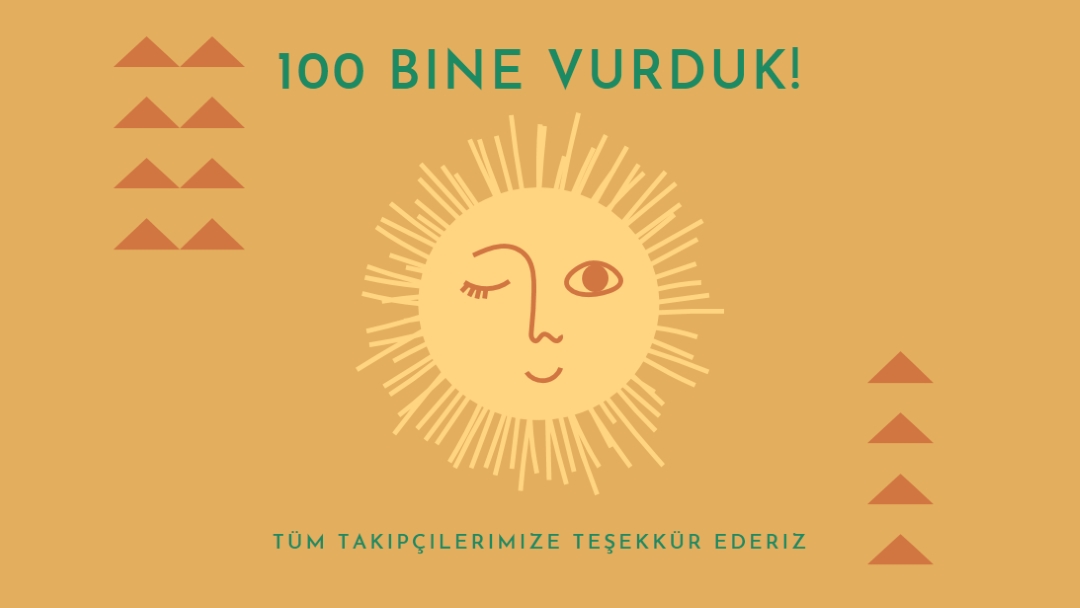 Sen benim güneş ışığımsın orange organic-boho