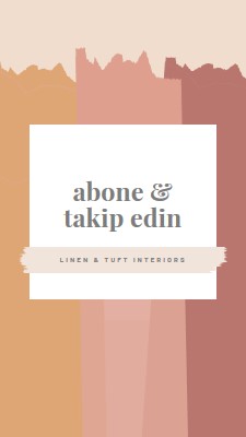 Gün batımı örneği pink organic-boho