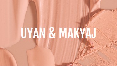 Uyan & makyaj pink modern-simple