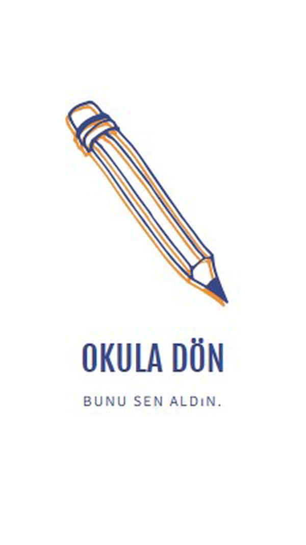 Bunu sen aldın. white modern-simple