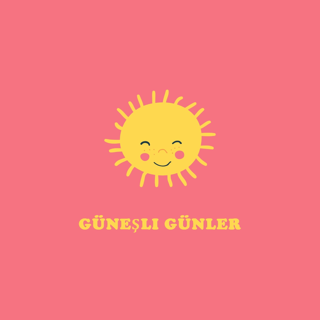 Güneş ışığı durumu pink vintage-retro