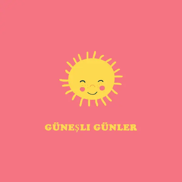 Güneş ışığı durumu pink vintage-retro
