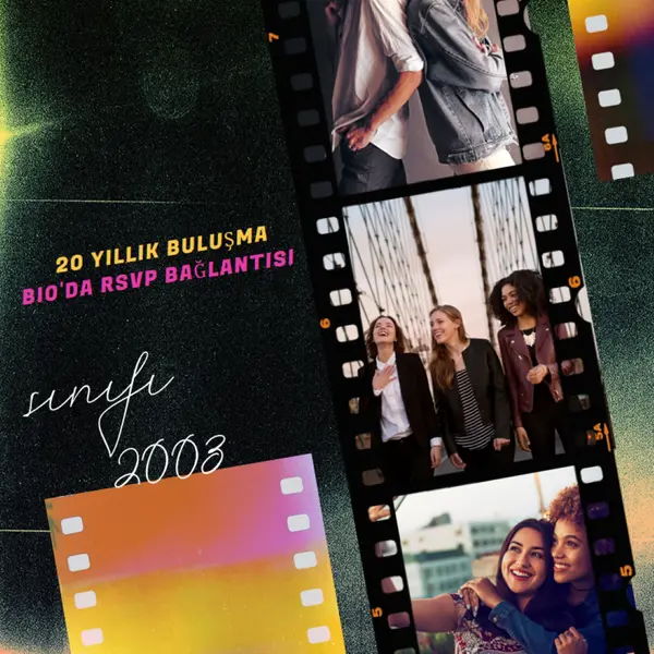 20 yıllık buluşma green modern-bold