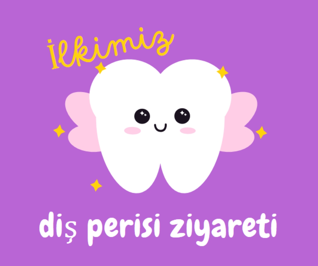 İlk diş perisi ziyareti purple whimsical-color-block