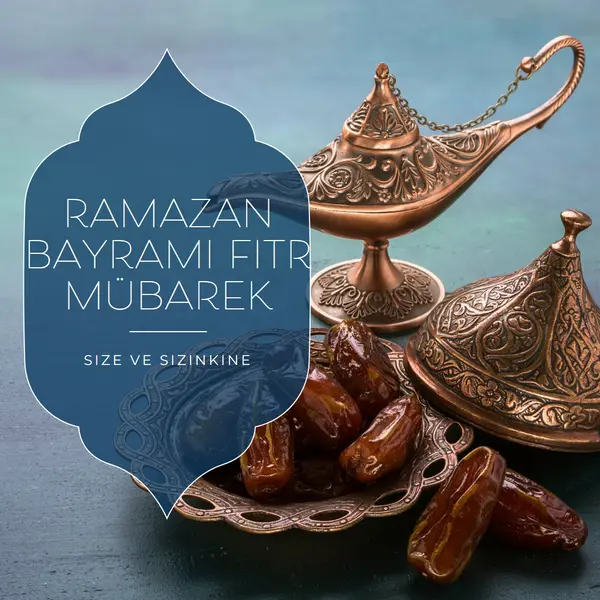 Ramazan Bayramı size ve sizinkine blue organic-boho