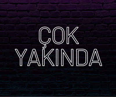 Çok yakında size geliyor purple modern-bold