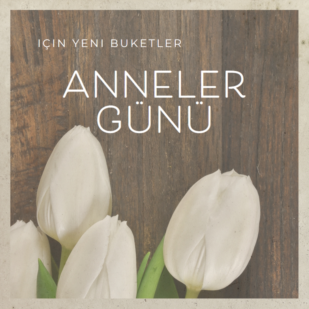 Annenin buketi brown modern-simple