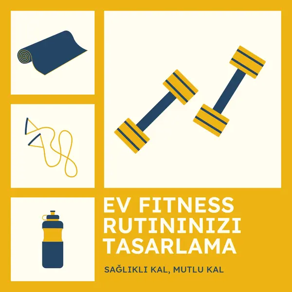 Sağlıklı ve mutlu yellow modern-bold