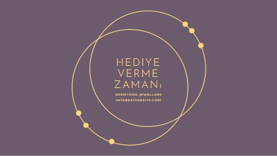 Hediye verme zamanı. purple modern-simple